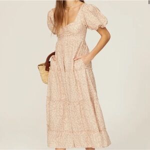 Show Me Your Mumu Odette Midi Ditsy Daisy